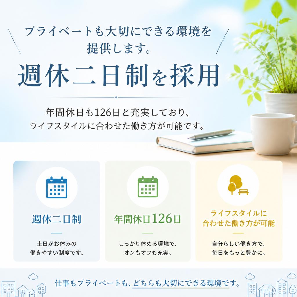 働きやすい職場環境