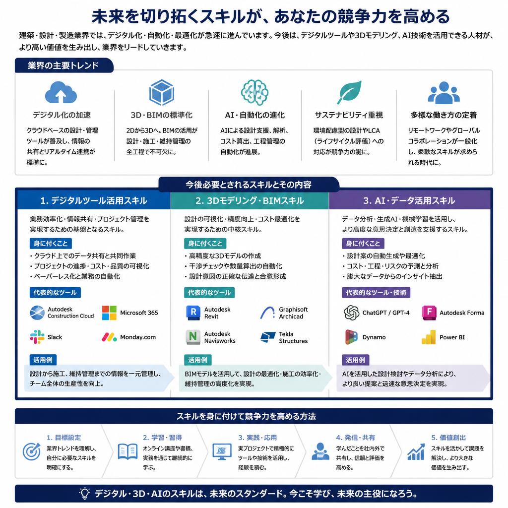 未来を見据えたスキルアップの必要性