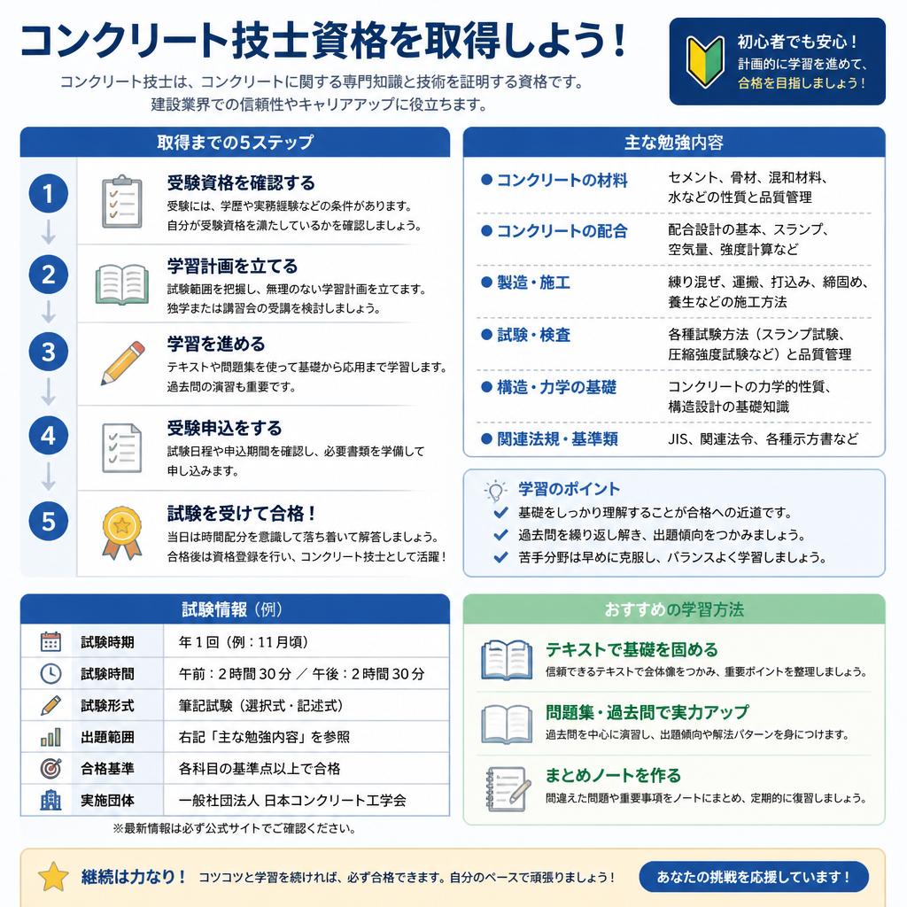 資格取得の流れ