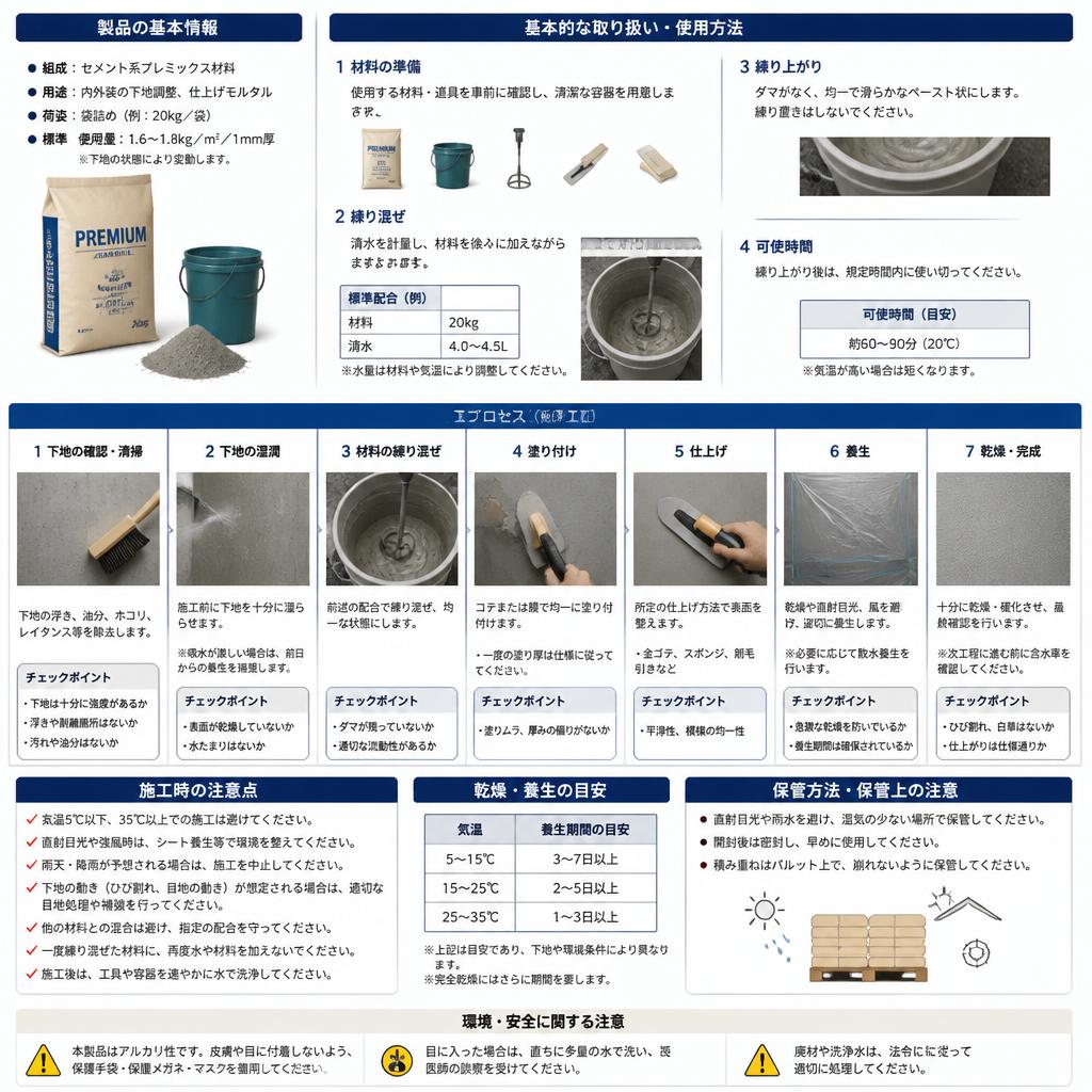 鋼製型枠の使用方法