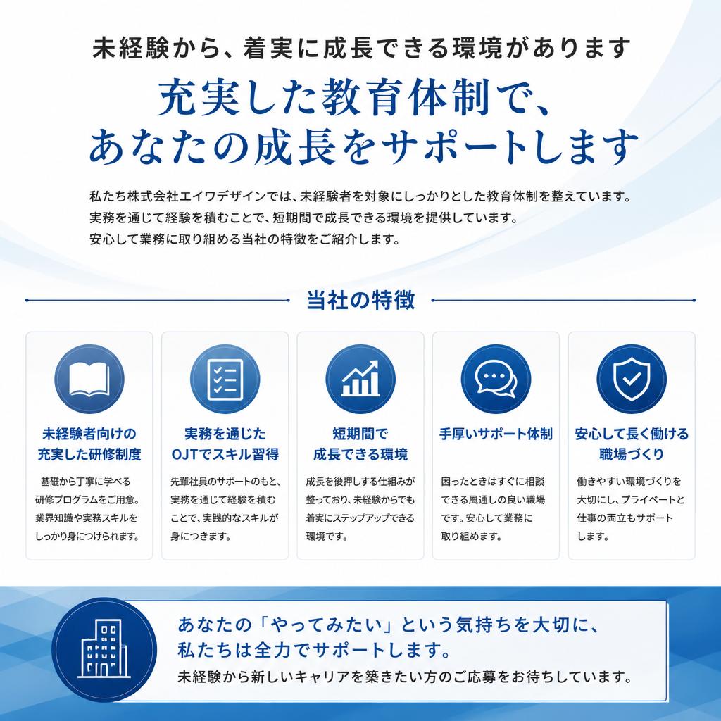 当社のサポート体制