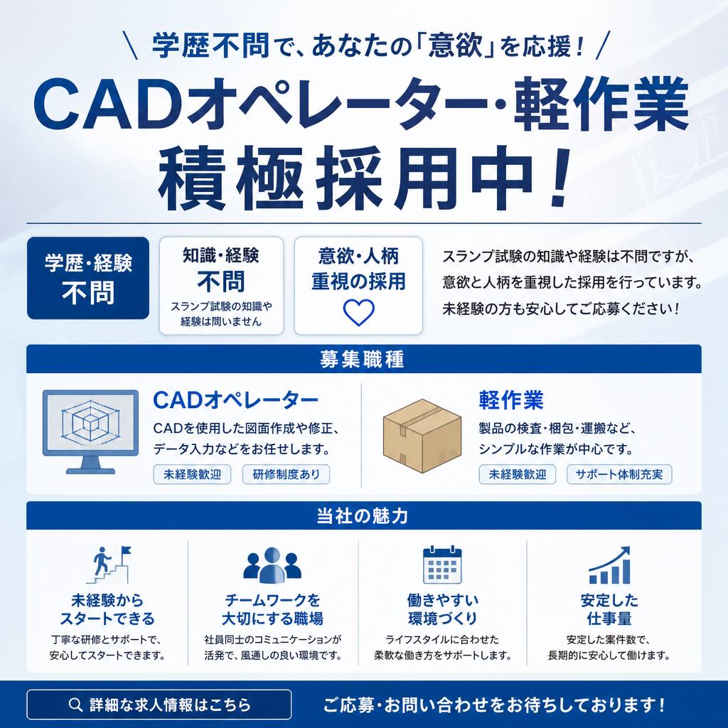 求人情報のご紹介