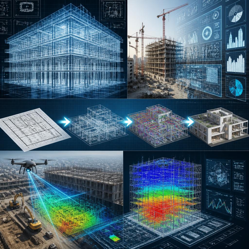 CAD技術が生み出す建設現場の革新